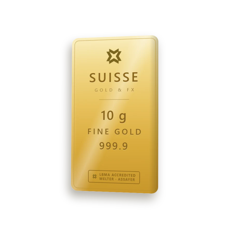 SUISSE Gold Bar 10 g