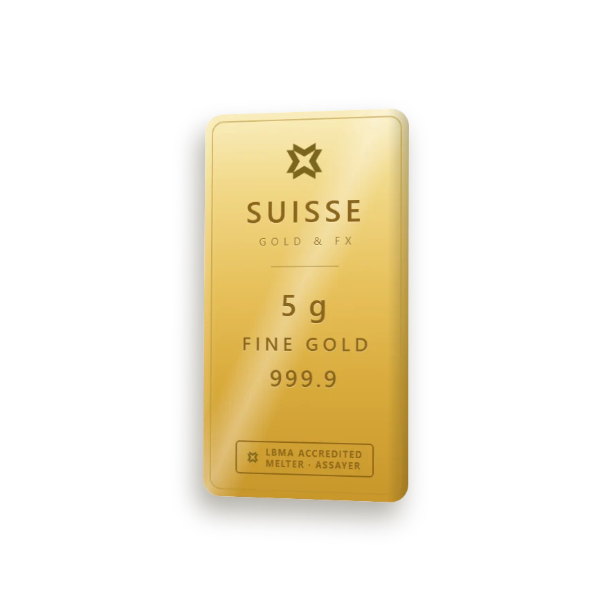 SUISSE Gold Bar 5 g