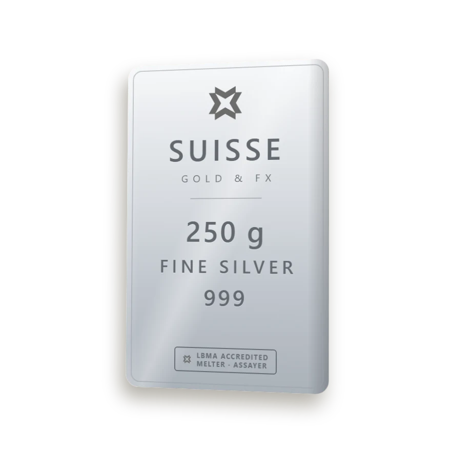 SUISSE Silver Bar 250 g